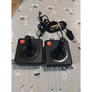 Atari 2600 OEM CX-40 Joystick/Controller, Set Of 2 - Tested & Working